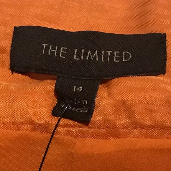 The Limited NEW NWT Bright Orange Pencil Skirt Women’s Plus Size 14 - Picture 3 of 5